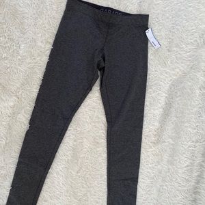 Grey GARAGE full-length leggings